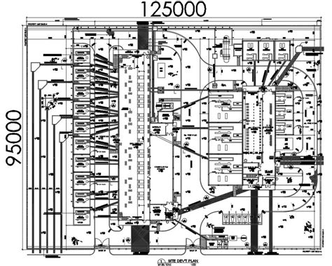 Free Download Site Plot Plan AutoCAD Drawing - Cadbull