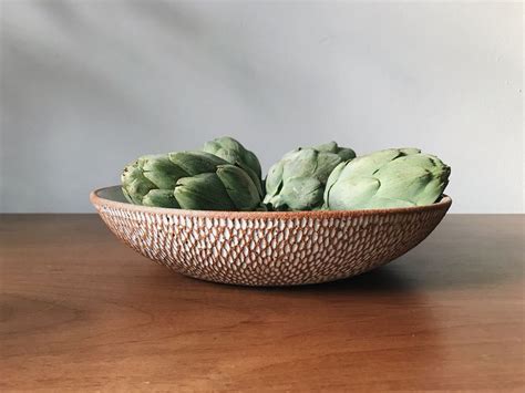 Textured Serving Bowl Made By Gina Zycher Glittermountain On Insta