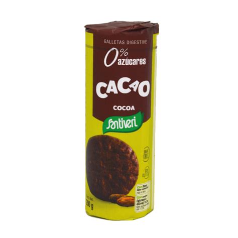 Galletas De Cacao Sin Az Car Santiveri La Molienda