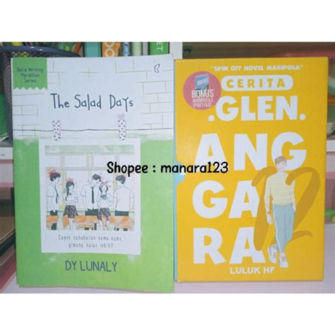 Jual Baca Deskripsi Dulu Novel Wattpad Preloved 12 Cerita Glen