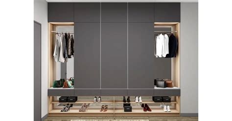 10 Grey Wardrobe Designs Ideas Modern Interior Look