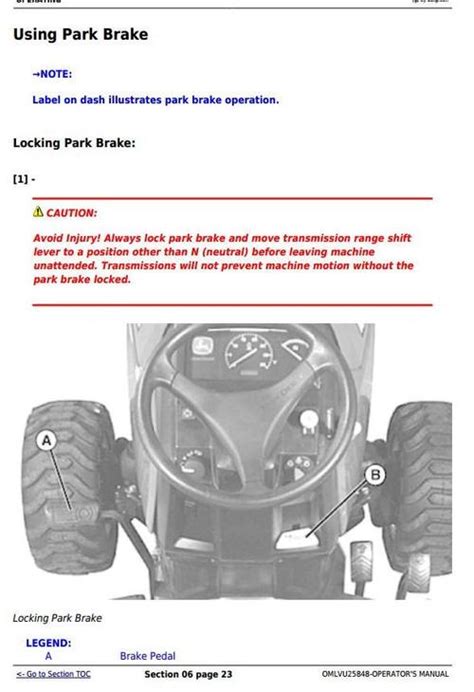 Deer 1023e And 1025r Compact Utility Tractor Operators Manual Tradebit