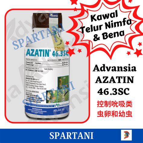 Advansia AZATIN 46 3SC 500ML Buprofezin 46 3 Racun Serangga Bena