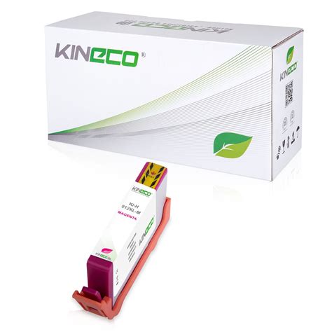 Tintenpatrone Kompatibel Zu HP 912XL 3YL82AE XL Magenta Kineco Shop