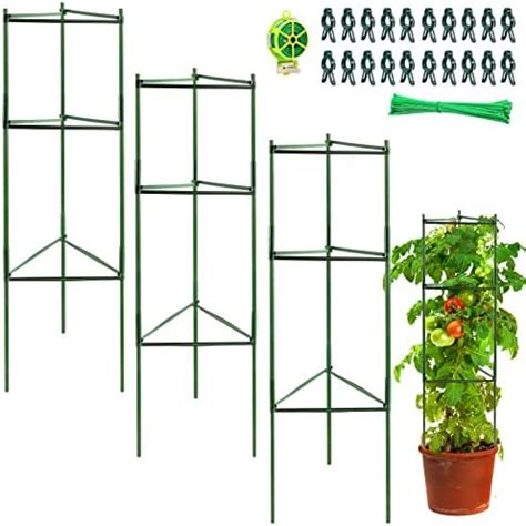 Outsunny Rankhilfe 3er Set Pflanzenhalter Mit 3 Ebenen Gartenpflanze