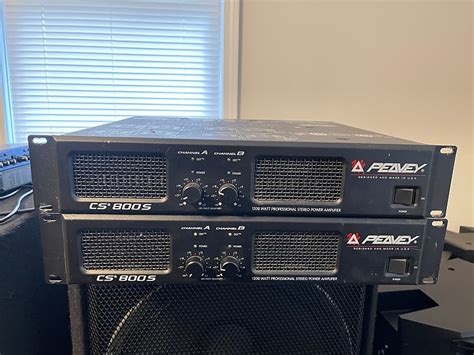 Peavey Cs800s Late 90s Black Reverb