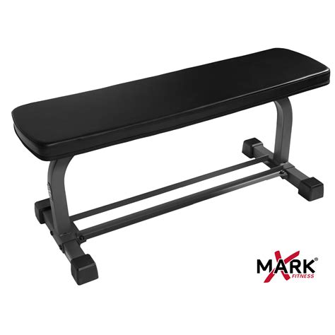 Fitness Solutions Flat Weight Bench with Dumbbell Rack by OJ Commerce ...