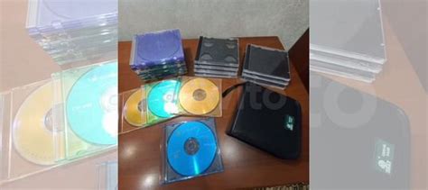 DVD, CD диски чистые, сумка, пустые коробки для ди купить в Петергофе ...