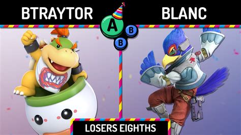 HABBY Belated BTraytor Bowser Jr Vs Blanc Falco Losers Eighths