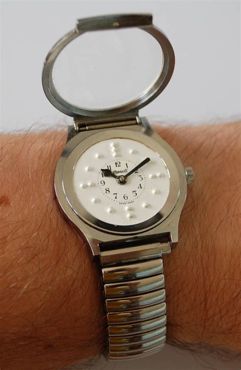 Sold C1985 Ingersoll Braille Watch With Box And Papers Birth Year Watches