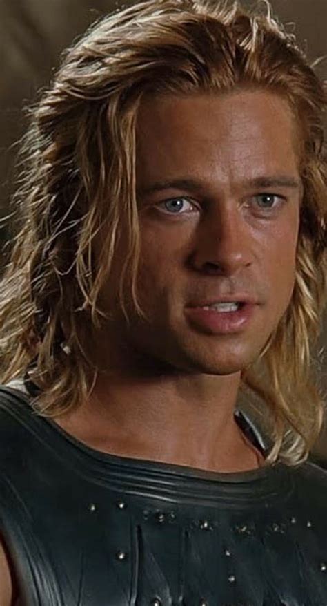 Brad Pitt Long Hair Brad Pitt Troy Bratt Pitt Beautiful Men