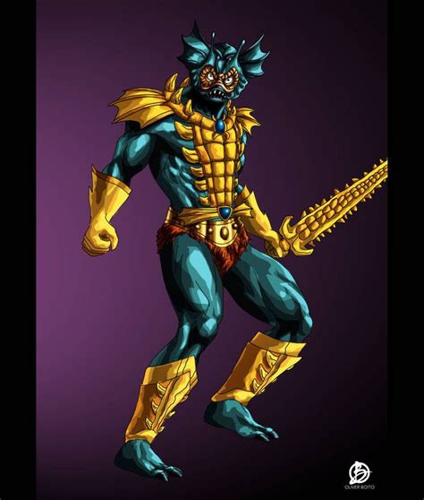 Mer Man Illustration Motu By Orb On Deviantart Man Illustration