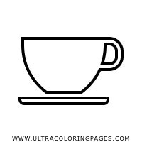 Dibujo De Taza De Cafe Para Colorear Ultra Coloring Pages