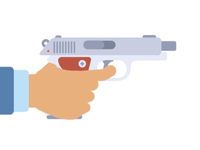 Hand Gun Flat Animated Icons After Effects by Jack Motion on Dribbble