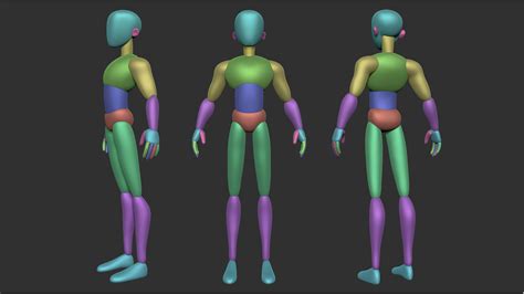 Artstation Stylized Basemesh Collection Resources