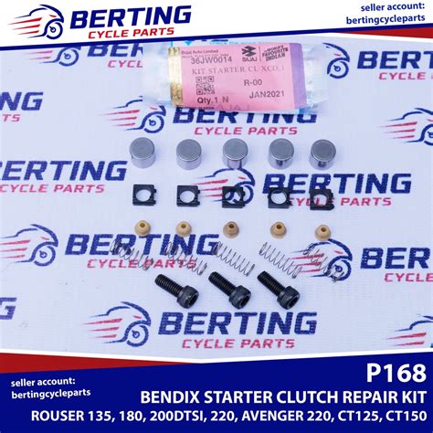 STARTER CLUTCH REPAIR KIT BENDIX Rouser 135 180 200 DTSI Old 220 CT150