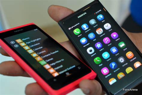 Nokia N9 Vs Lumia 800