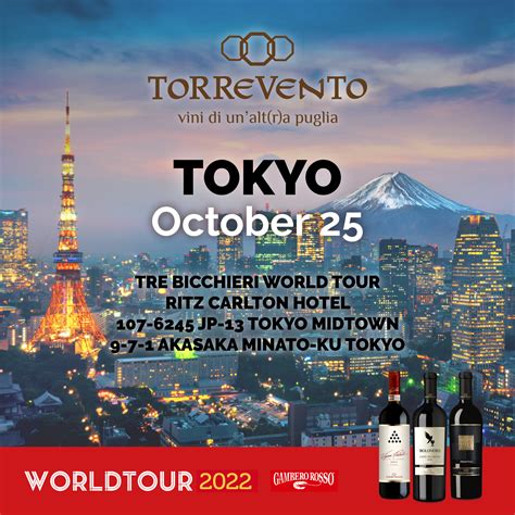 Torrevento Vola A Tokyo Con Gambero Rosso International CANTINE