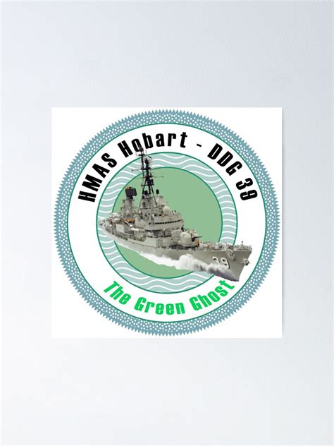 "HMAS Hobart DDG 39" Poster for Sale by ObsessedOyster | Redbubble