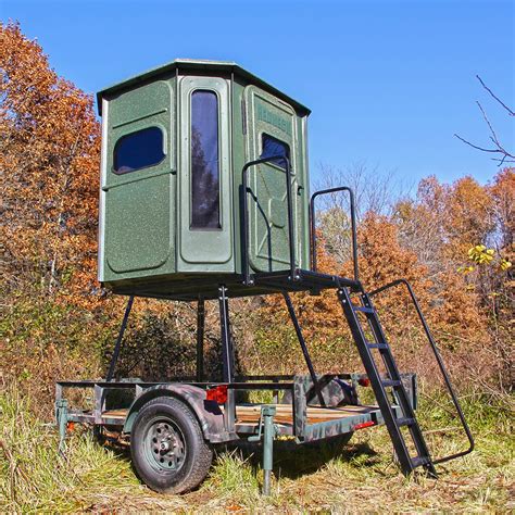 Redneck Blinds Rd Stdtrl Steel Trailer Stand Blind At Sutherlands