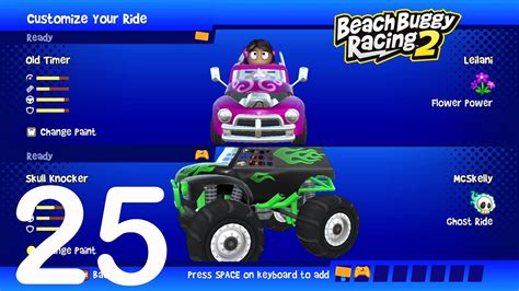 Leilani Vs Mcskelly Multiplayer Random Ultimate Beach Buggy Racing