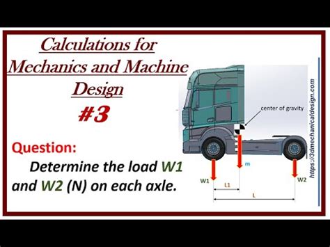 Mechanical Engineering Axle Load Calculations YouTube