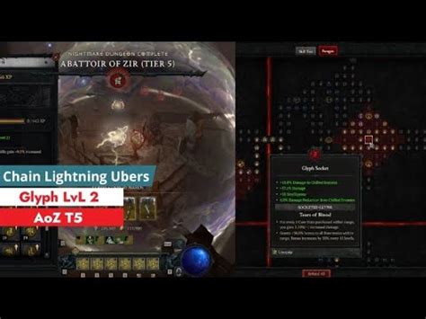 Aoz Chain Lightning Farming Early Tiers Ubers Version Diablo