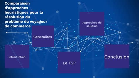 Comparaison Dapproches Heuristiques Pour La R Solution Du Probl Me Du