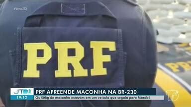 Jornal Tapajós 2ª Edição PRF apreende maconha na Br 230 56 kg de