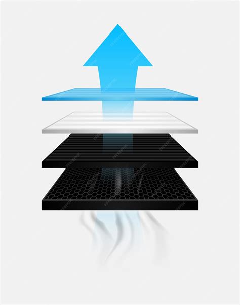 Premium Vector | Air conditioner. filter layer for dust smoke for car air conditioner to help
