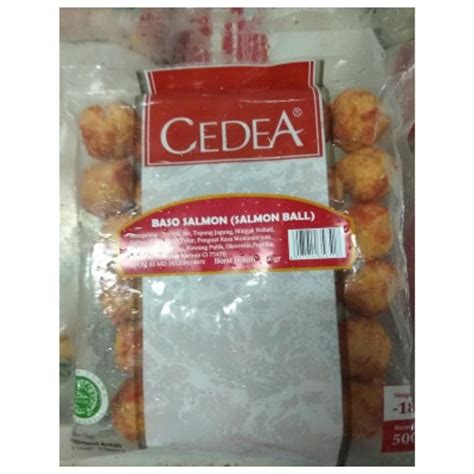 Jual CEDEA SALMON BALL 500GR Shopee Indonesia