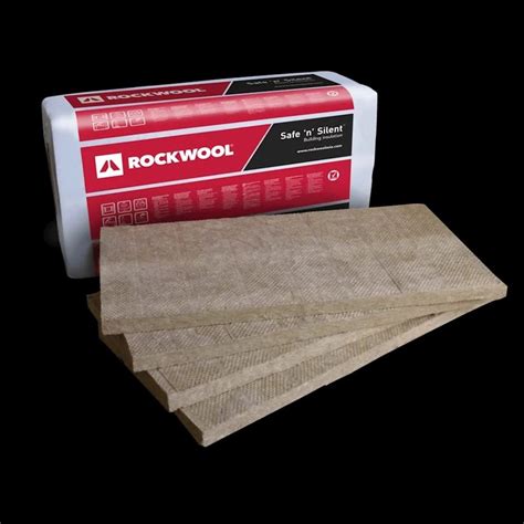 Roxul Rockwool Safe N Silent For Walls Partitions Size 1 2m X 0 6