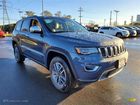 2021 Slate Blue Pearl Jeep Grand Cherokee Limited 4x4 139909407 Photo