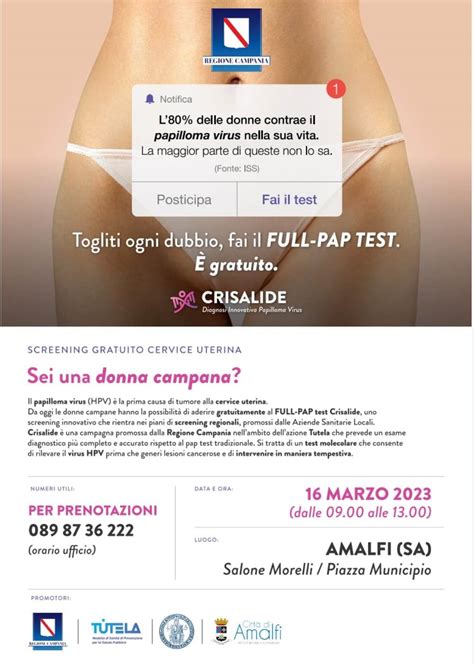 Ad Amalfi La Campagna Di Screening Senologico Gratuito Luned Maggio