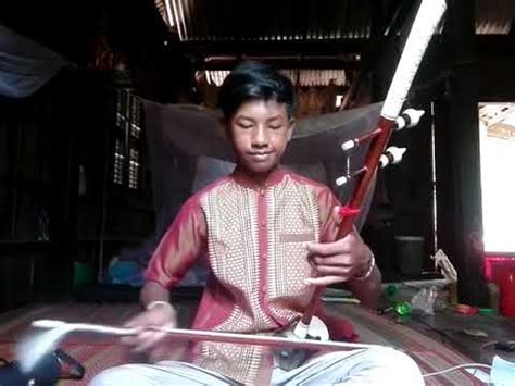 Cambodian Boy Plays Our Musical Instrument Called Tro Khmer YouTube