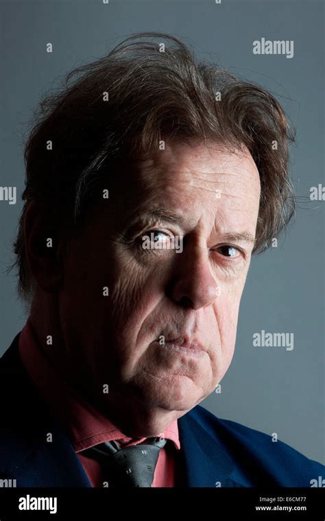 Jonathan Meades Portrait Stock Photo Alamy