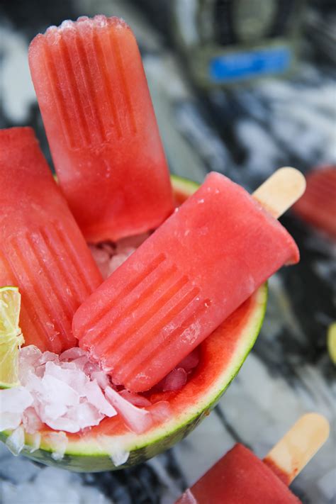 Watermelon Margarita Popsicles Paleomg