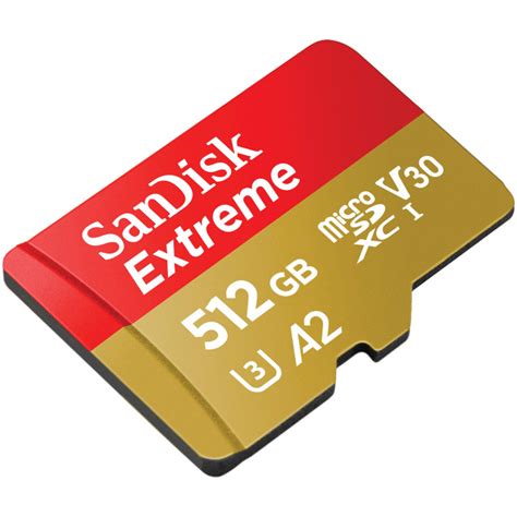 Thẻ Nhớ Microsd 512gb Sandisk Extreme 190 Mbs Bản Mới Nhất