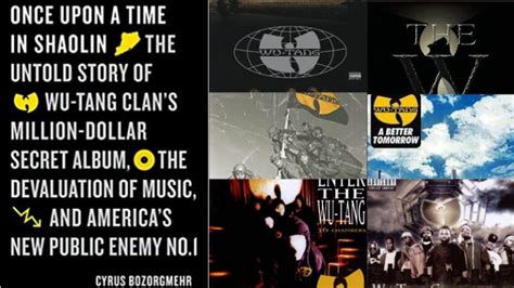 The List of Wu-Tang Clan Albums in Order of Release - Albums in Order