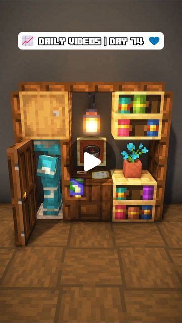 Minecraft Closet Ideas