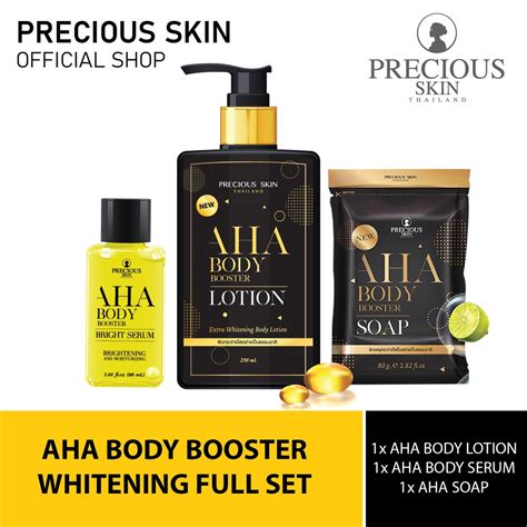 Jual PAKET LENGKAP Precious Aha Thailand Skin AHA Mimi Full Set Body