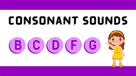 consonant sounds  english  examples   sound youtube