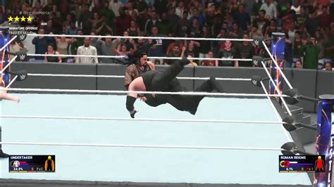 Undertaker Vs Roman Reigns Wrestlemania But Streak Continues