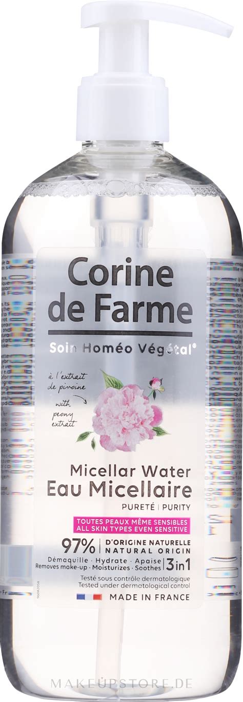 Mizellen Reinigungswasser Corine De Farme Purity Micellar Water