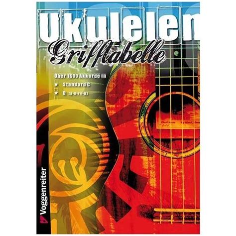 Voggenreiter Ukulelen Grifftabelle Musikhaus Thomann