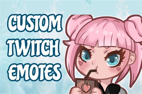 Create Custom Chibi Twitch Emotes By Xopawpi Fiverr