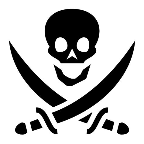 Pirate Flag Vector SVG Icon - SVG Repo