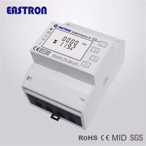 Sdm Modbus V Mid Multi Function Power Analyser Pv Solar System