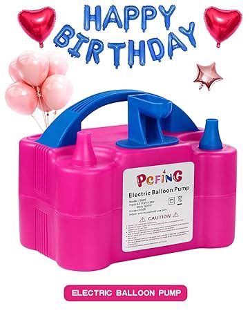 Amazon PCFING Balloon Pump Electric And Balloon Tying Tool In One