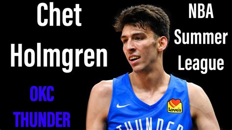 Chet Holmgren Full 2022 NBA Summer League Highlights - YouTube